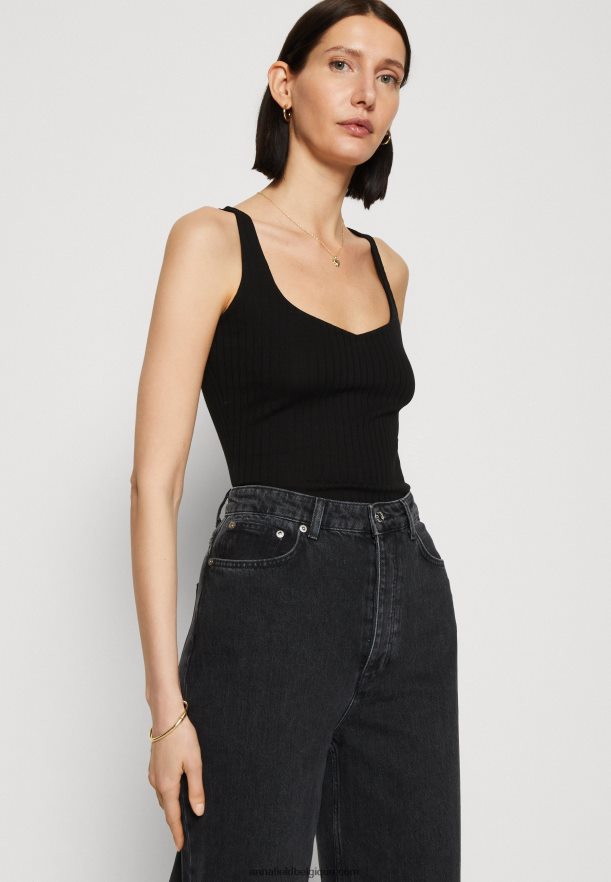 femmes haut noir Anna FieldNHH26B406