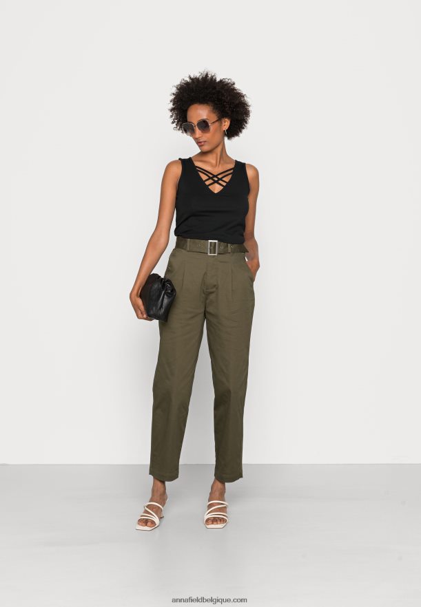 femmes haut noir Anna FieldNHH26B423