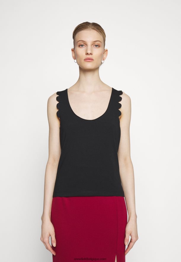 femmes haut noir Anna FieldNHH26B439