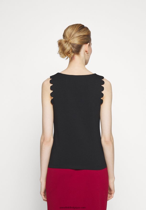 femmes haut noir Anna FieldNHH26B439