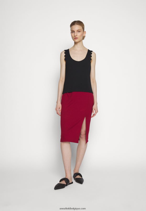 femmes haut noir Anna FieldNHH26B439