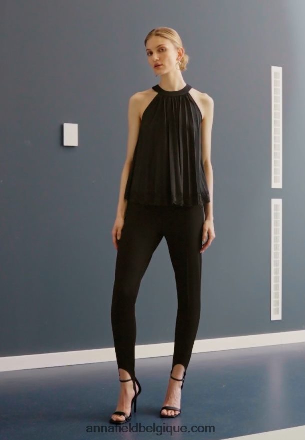 femmes haut noir Anna FieldNHH26B457