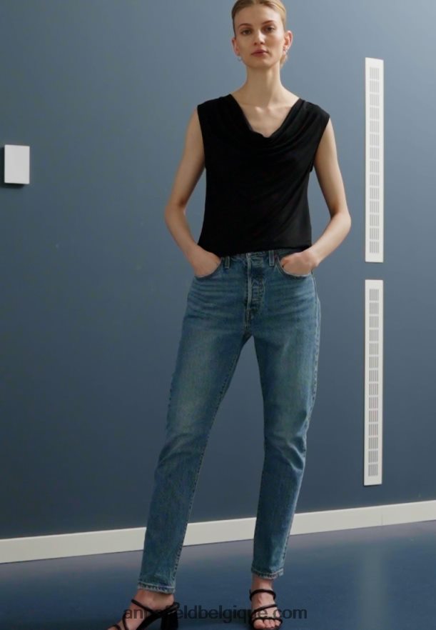 femmes haut noir Anna FieldNHH26B459