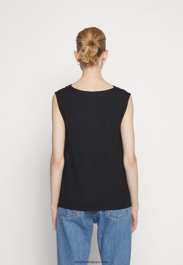 femmes haut noir Anna FieldNHH26B459