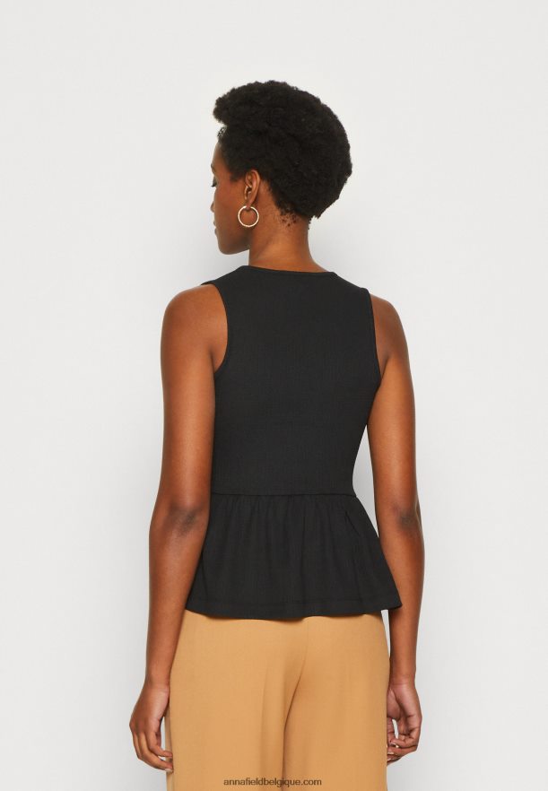 femmes haut noir Anna FieldNHH26B488