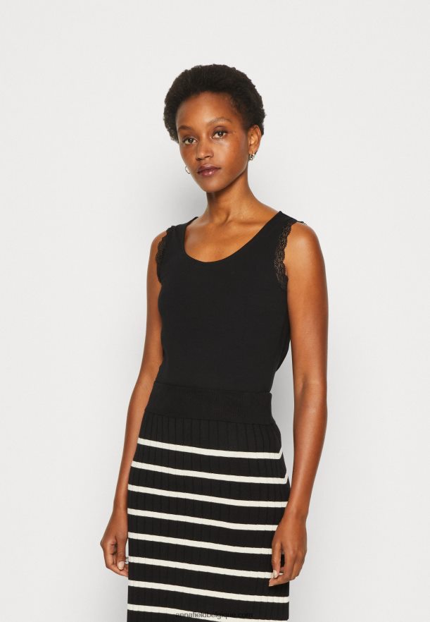 femmes haut noir Anna FieldNHH26B496