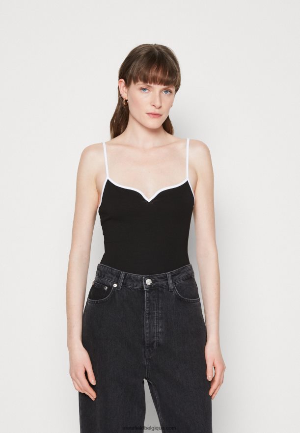 femmes haut noir Anna FieldNHH26B503
