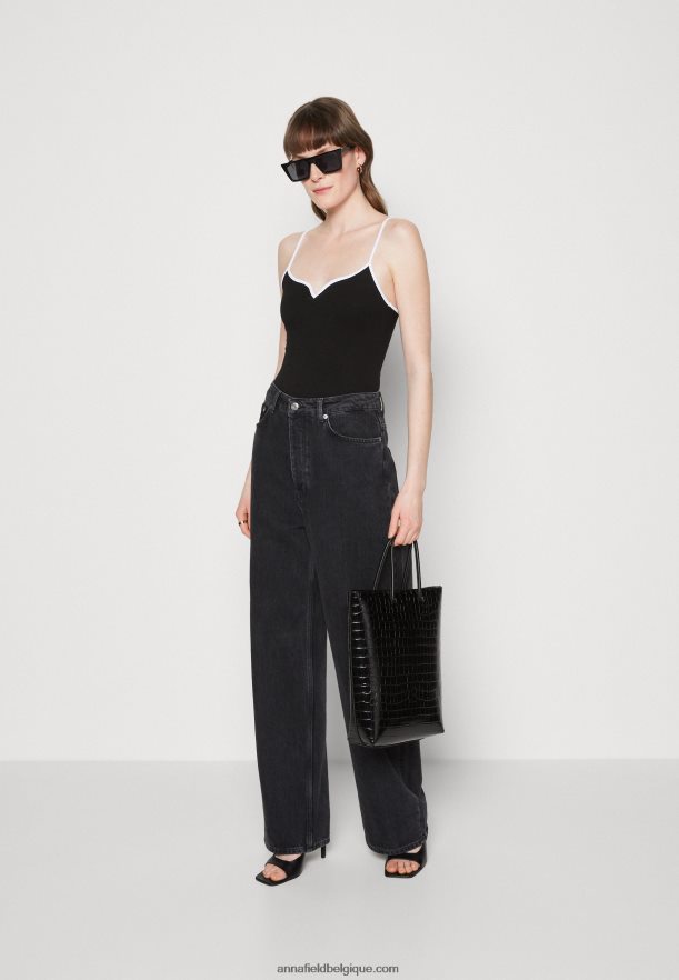 femmes haut noir Anna FieldNHH26B503