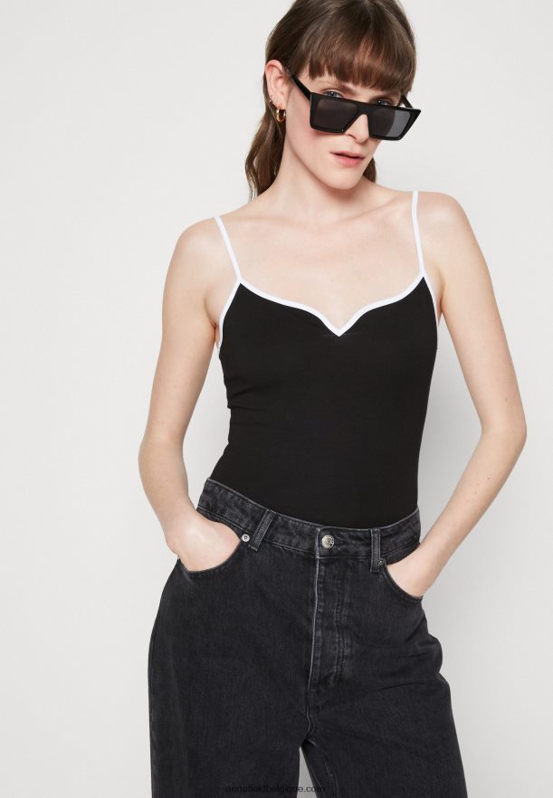 femmes haut noir Anna FieldNHH26B503