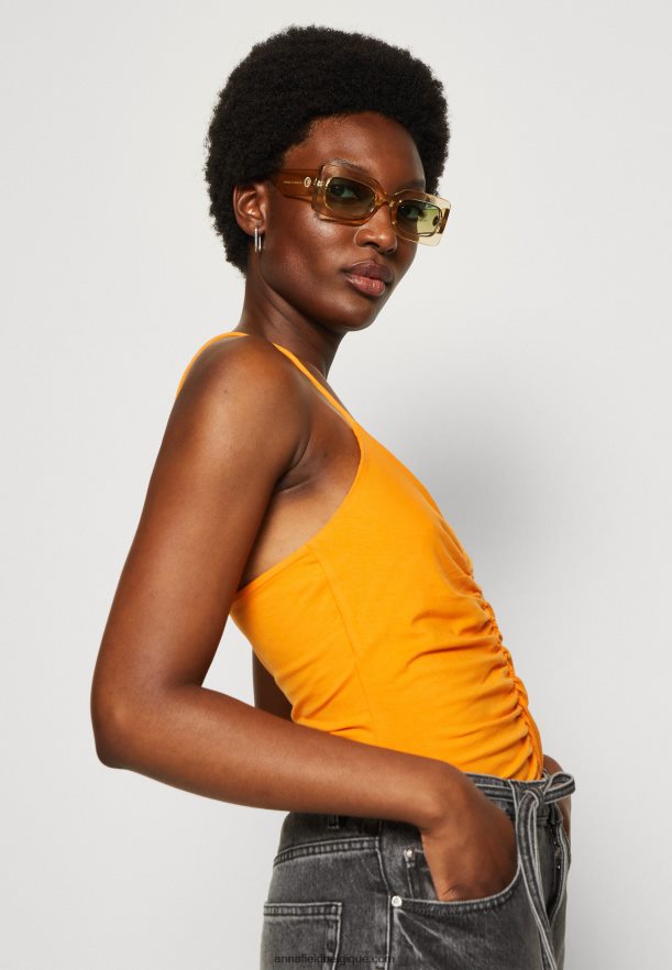 femmes haut noir/orange Anna FieldNHH26B454