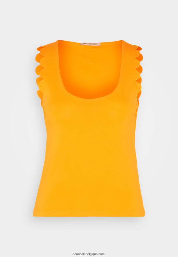 femmes haut orange Anna FieldNHH26B393