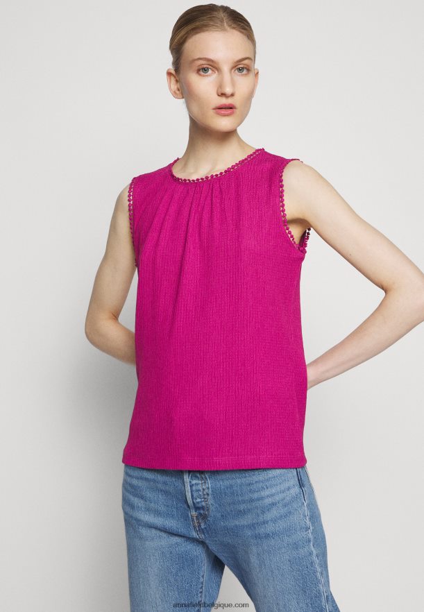 femmes haut rose Anna FieldNHH26B413