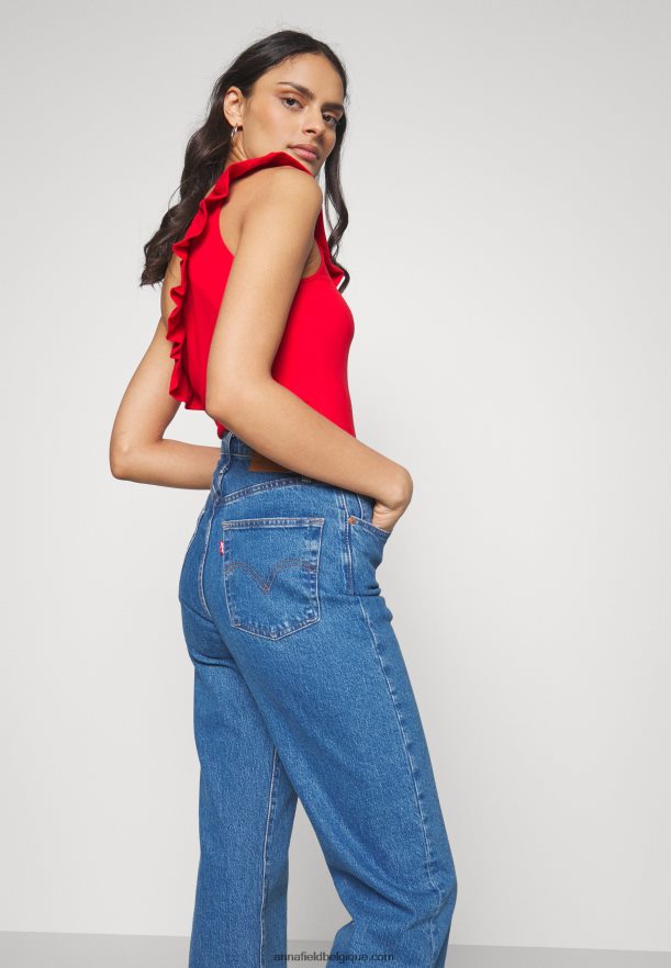 femmes haut rouge Anna FieldNHH26B473