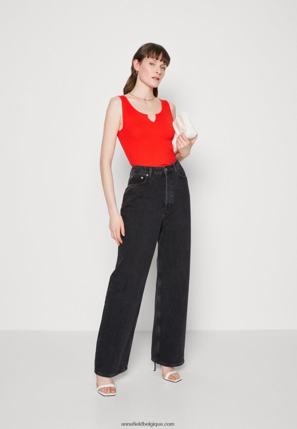 femmes haut rouge Anna FieldNHH26B482