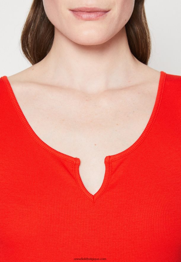 femmes haut rouge Anna FieldNHH26B482