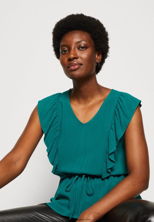 femmes haut vert Anna FieldNHH26B436