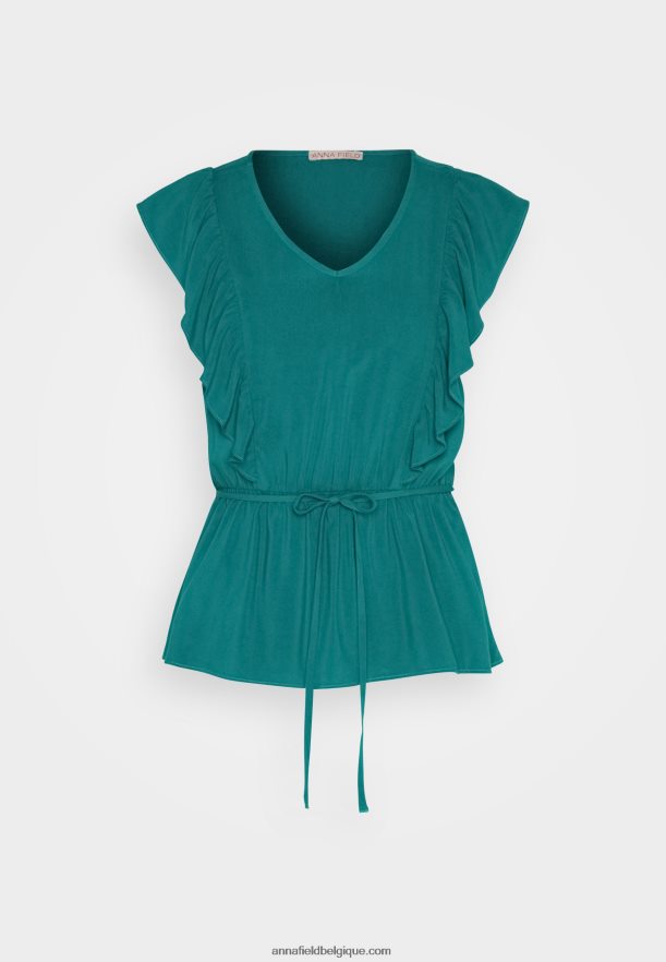 femmes haut vert Anna FieldNHH26B436