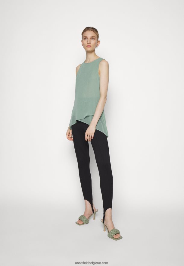 femmes haut vert clair Anna FieldNHH26B389