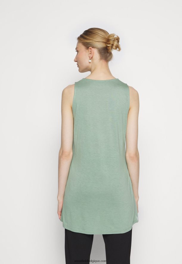 femmes haut vert clair Anna FieldNHH26B389