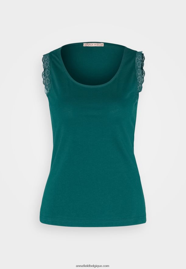 femmes haut vert foncé Anna FieldNHH26B499