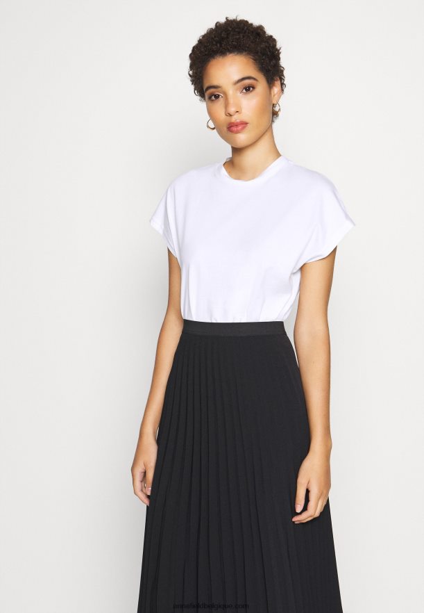 femmes t-shirt basique blanc Anna FieldNHH26B246