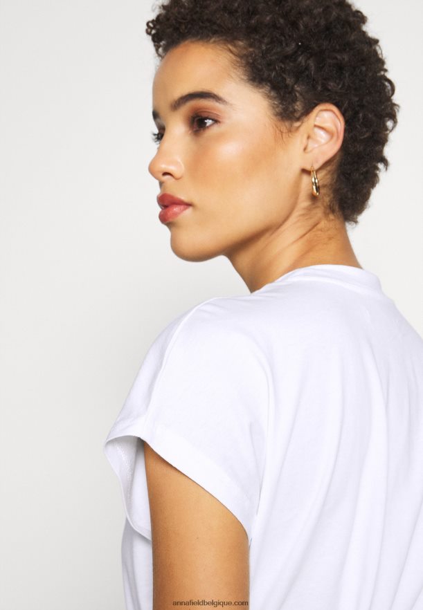 femmes t-shirt basique blanc Anna FieldNHH26B246