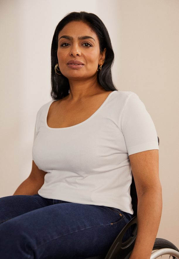 femmes t-shirt basique blanc Anna FieldNHH26B350