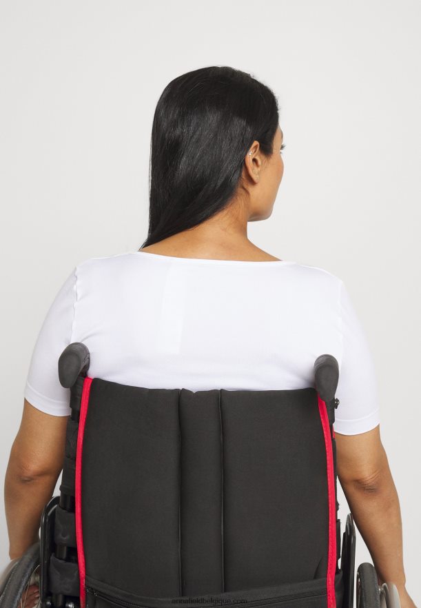 femmes t-shirt basique blanc Anna FieldNHH26B350