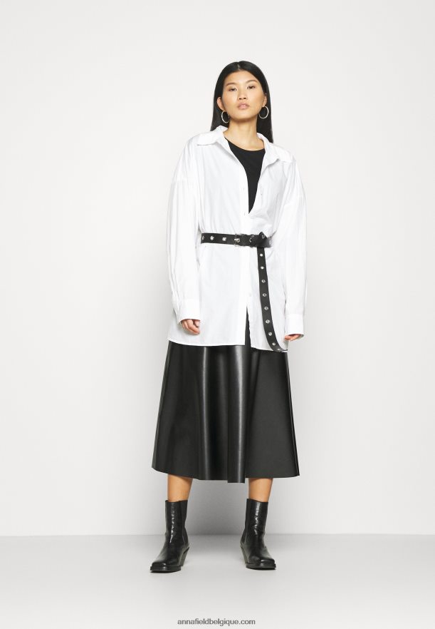 femmes t-shirt basique noir Anna FieldNHH26B314