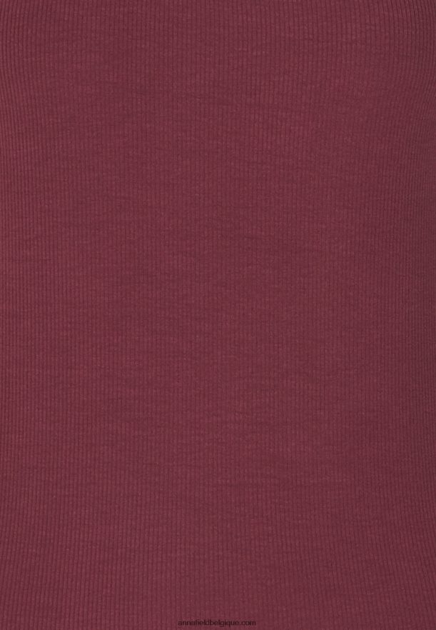 femmes t-shirt basique rouge foncé Anna FieldNHH26B310