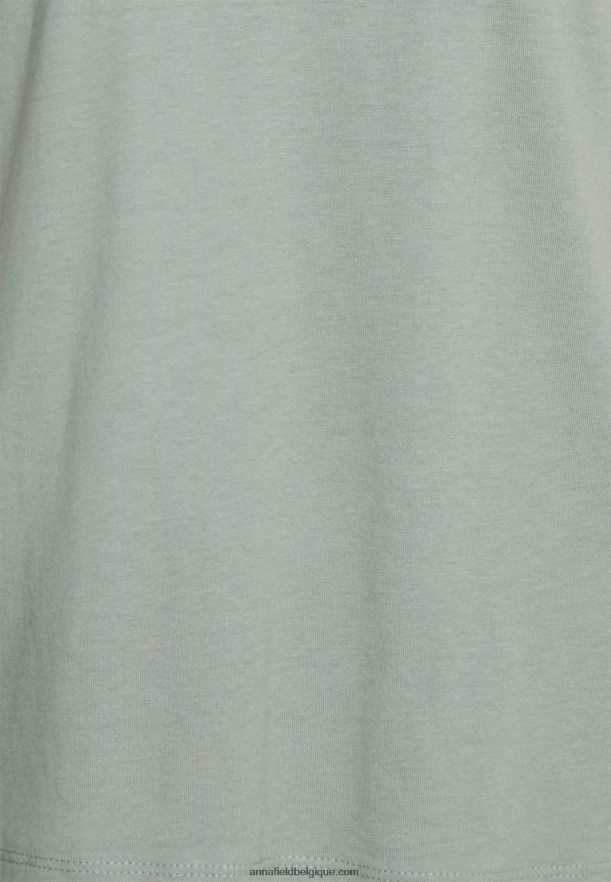 femmes t-shirt basique vert clair Anna FieldNHH26B322