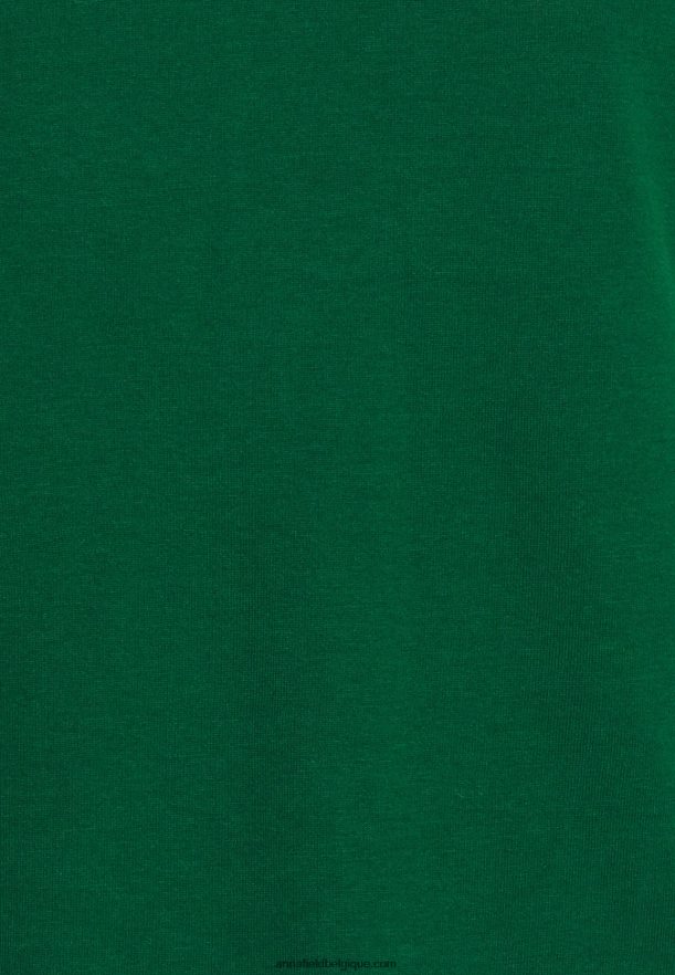 femmes t-shirt basique vert foncé Anna FieldNHH26B326