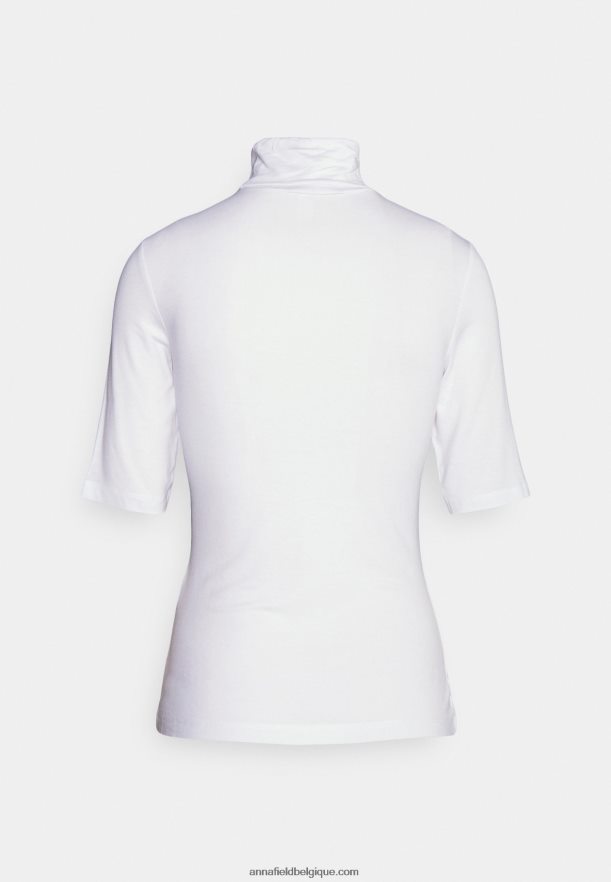 femmes t-shirt imprimé blanc Anna FieldNHH26B272
