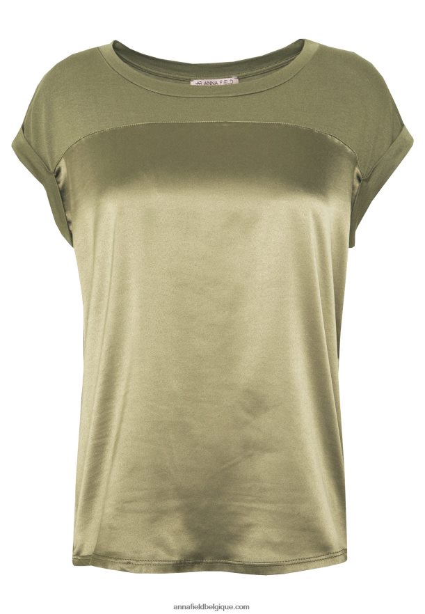 femmes t-shirt imprimé olive martini Anna FieldNHH26B256