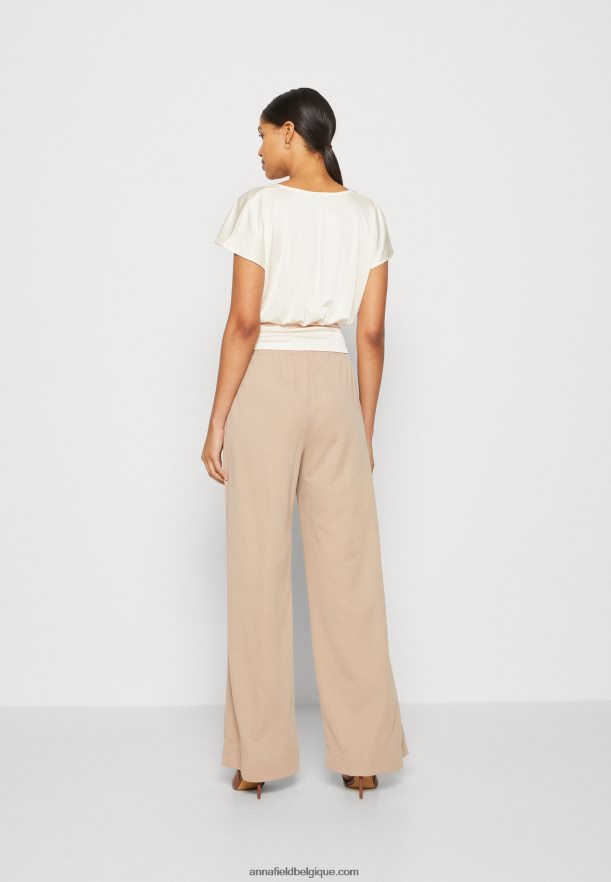 femmes t-shirt imprimé rose clair Anna FieldNHH26B237