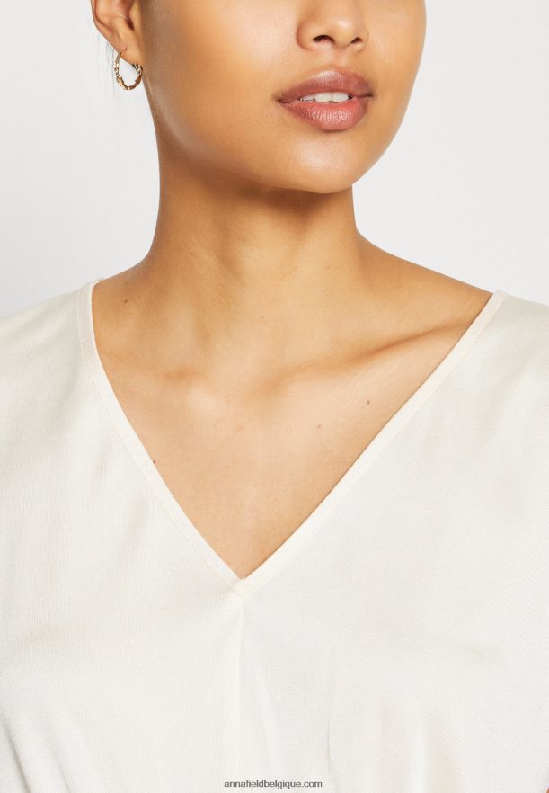 femmes t-shirt imprimé rose clair Anna FieldNHH26B237