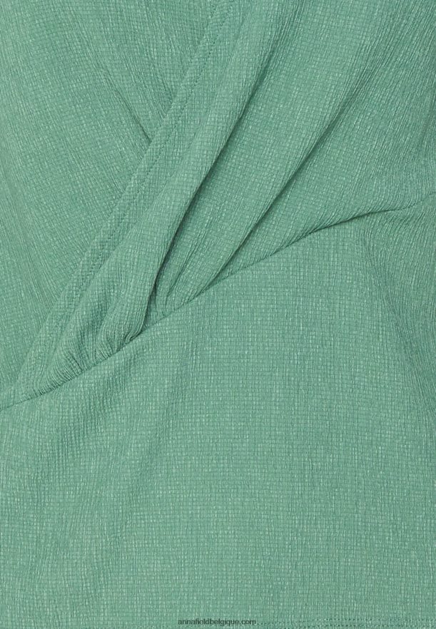 femmes t-shirt imprimé vert foncé Anna FieldNHH26B359