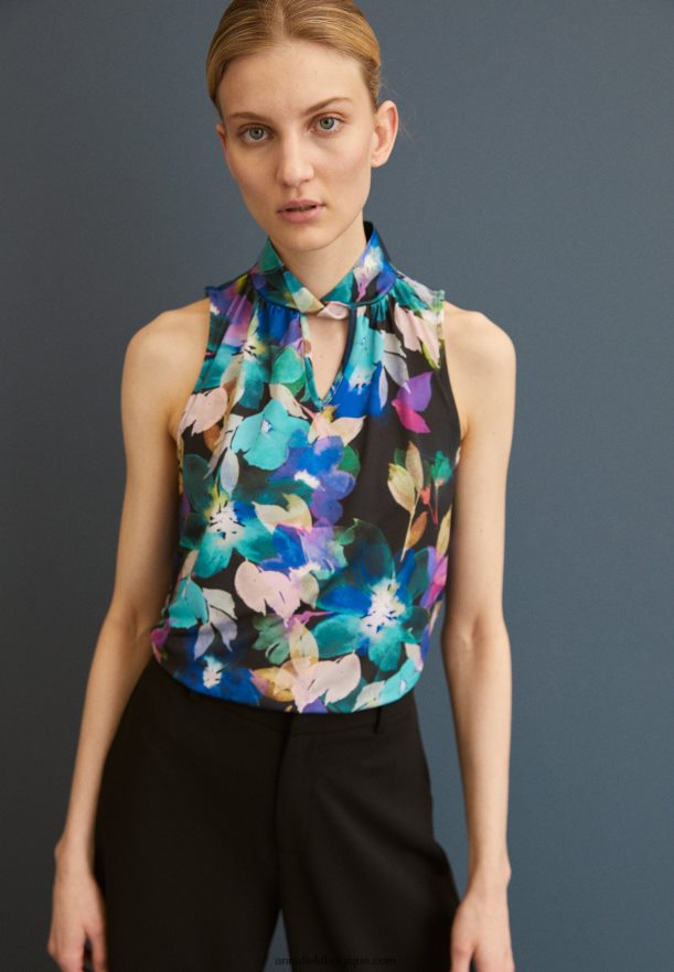 femmes top bleu/violet Anna FieldNHH26B505