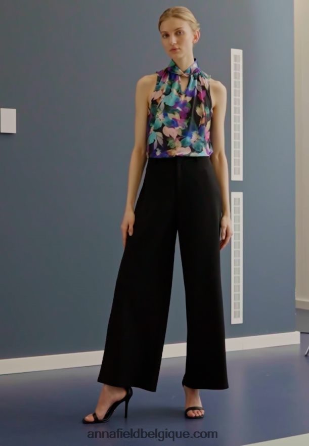 femmes top bleu/violet Anna FieldNHH26B505