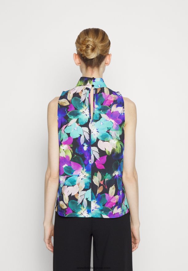 femmes top bleu/violet Anna FieldNHH26B505