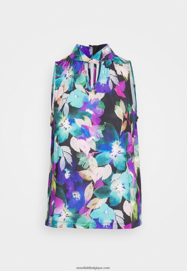 femmes top bleu/violet Anna FieldNHH26B505