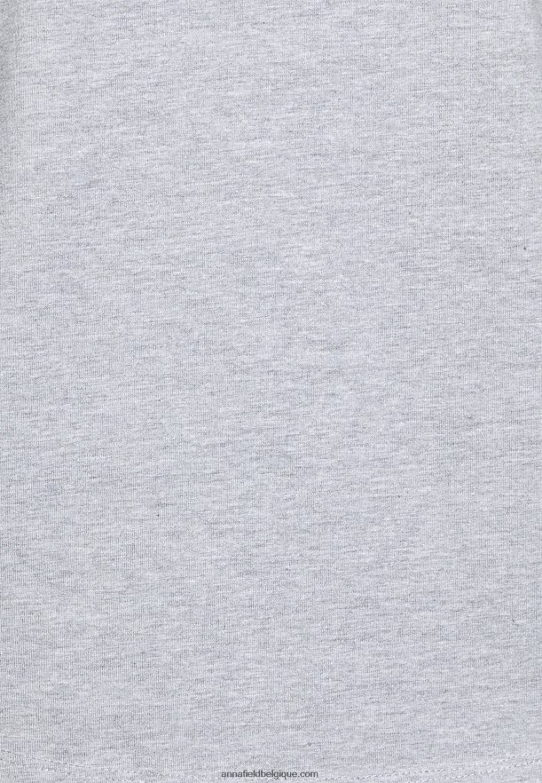 femmes top manches longues gris chiné Anna FieldNHH26B544
