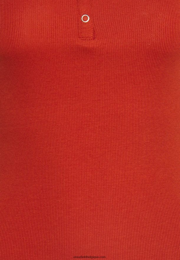 femmes top marron à manches longues Anna FieldNHH26B563