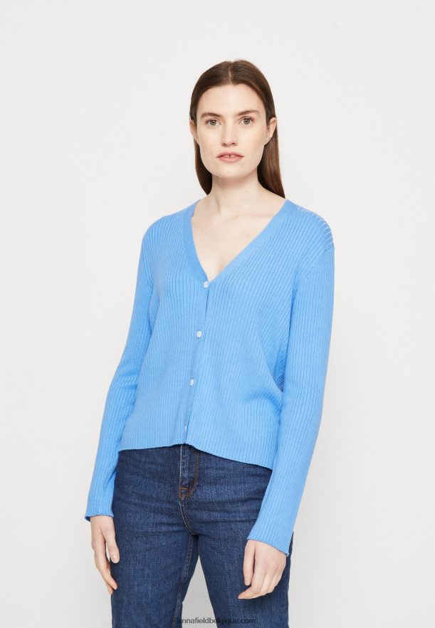 femmes cardigan bleu Anna FieldNHH26B829