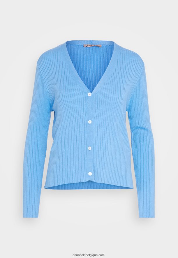 femmes cardigan bleu Anna FieldNHH26B829