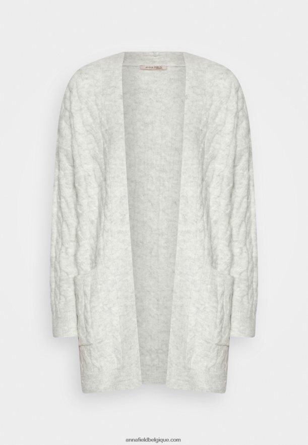 femmes cardigan gris chiné Anna FieldNHH26B821