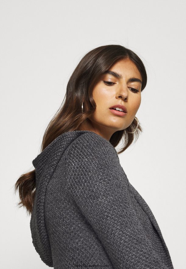 femmes cardigan gris foncé chiné Anna FieldNHH26B823