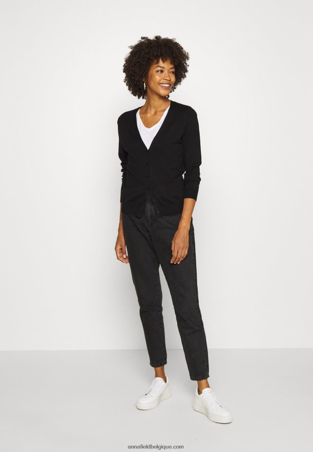 femmes gilet noir Anna FieldNHH26B817