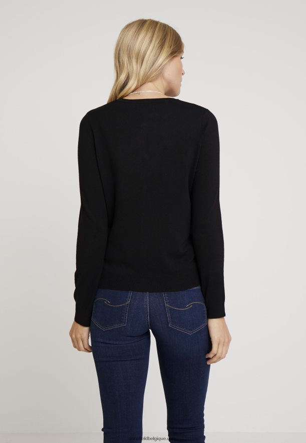 femmes gilet noir Anna FieldNHH26B820