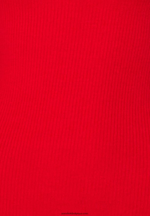 femmes pull détail bouton rouge Anna FieldNHH26B842